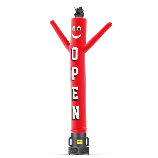 Item # 020-Open  air dancer inflatable tube man-20’(red)