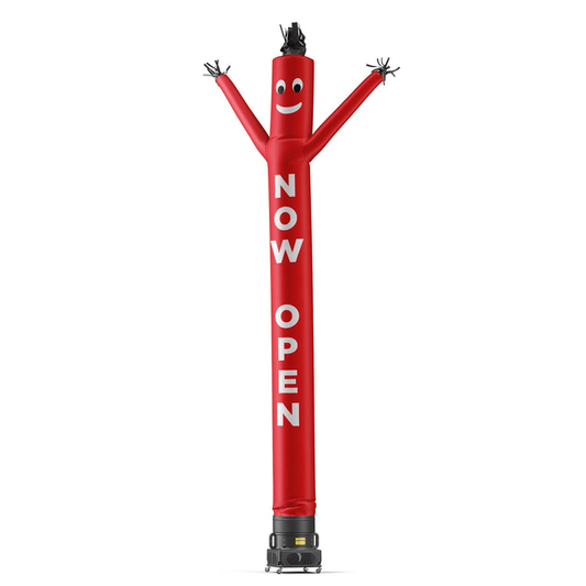 Item # 010-Now open air dancer inflatable tube man- 20’ red
